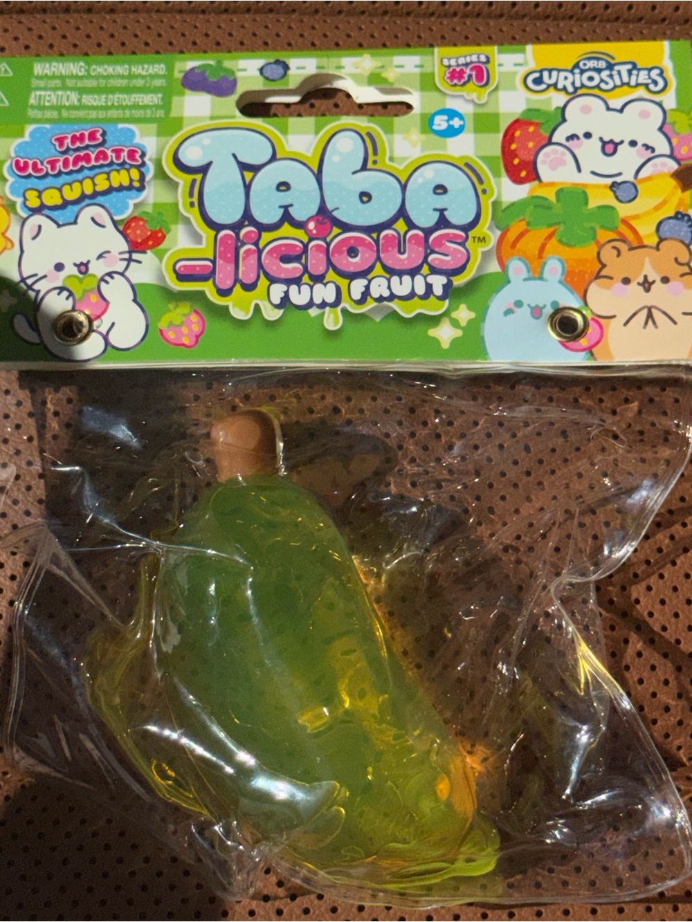 ORB Curiosities Taba-Licious Fun Fruit Banana Squishy Fidget Toy Series 1
